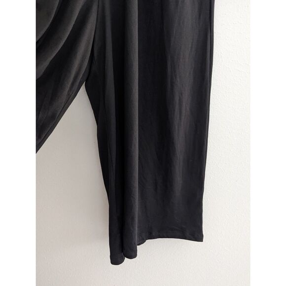 NWT Anthropologie Hutch Wide Leg V-Neck Black Jumpsuit Size Medium Retail $170 - Picture 7 of 8